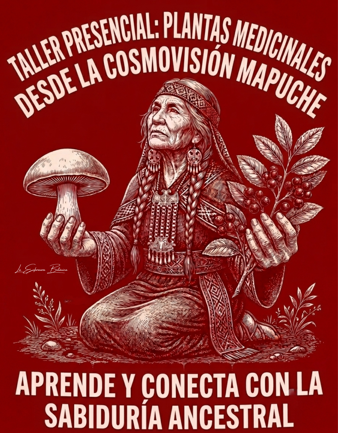Taller Presencial " Lawen " Plantas Medicinales desde la cosmovisión Mapuche.